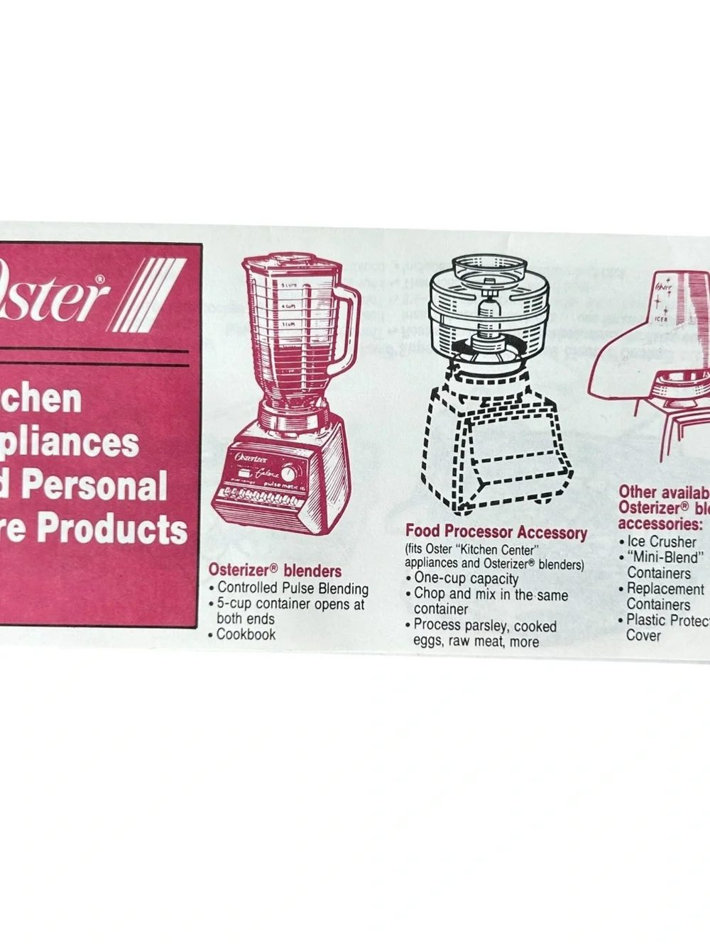 VTG Oster Touch-A-Matic Under the Cabinet Can Opener NEW Open Box Space Saver 85
